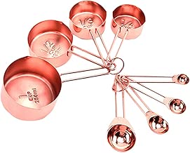 8pcs Measuring Cups Spoons Set Dry Liquid Ingredients Measure Cooking Baking Stainless Steel Tablespoons Kit 8pcs Measuring Cups Spoons Set Dry Liquid Ingredients Measure Cooking Baking Stainless Steel Tablespoons Kit