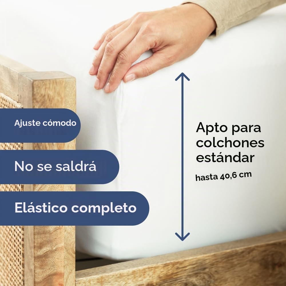 Juego de sábanas de algodón de 400 hilos 100% algodón 400 hilos algodón satinado sábanas de algodón de bolsillo profundo algodón sedoso y suave sábana de algodón de calidad hotelera para camas Queen