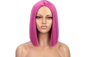 Enticing Neon Pink Wig for a Dash of Allure
