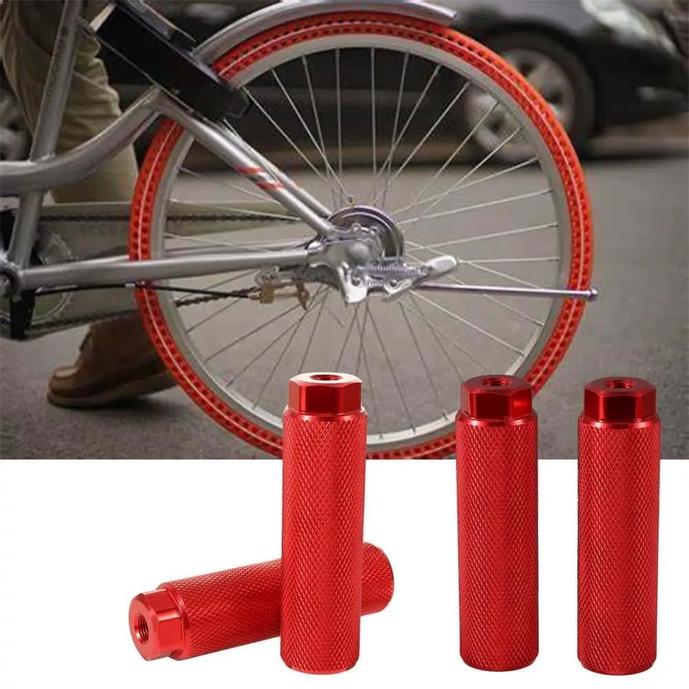 MAYANGYANG Cale Pied BMX - Repose-Pieds Antidérapants Pour Vélo VTT BMX (Jaune)