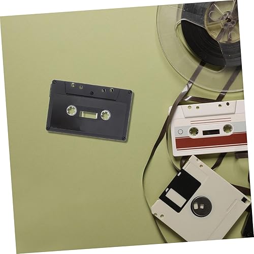 Miniatura 6 de EPIGEIST Paquete de 3 mini cintas de casete para decoración de casete de audio en blanco para caja de rollos escolares de bricolaje