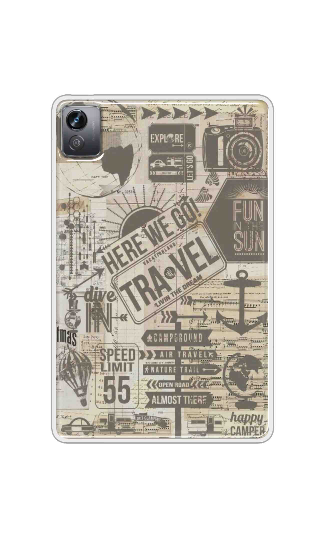 The Little Shop Soft TPU Tab Back case Cover for Xiaomi Redmi Pad Pro 12.1 inch 5G (Travel) (B0DD4D2WYM) Amazon Price History, Amazon Price Tracker