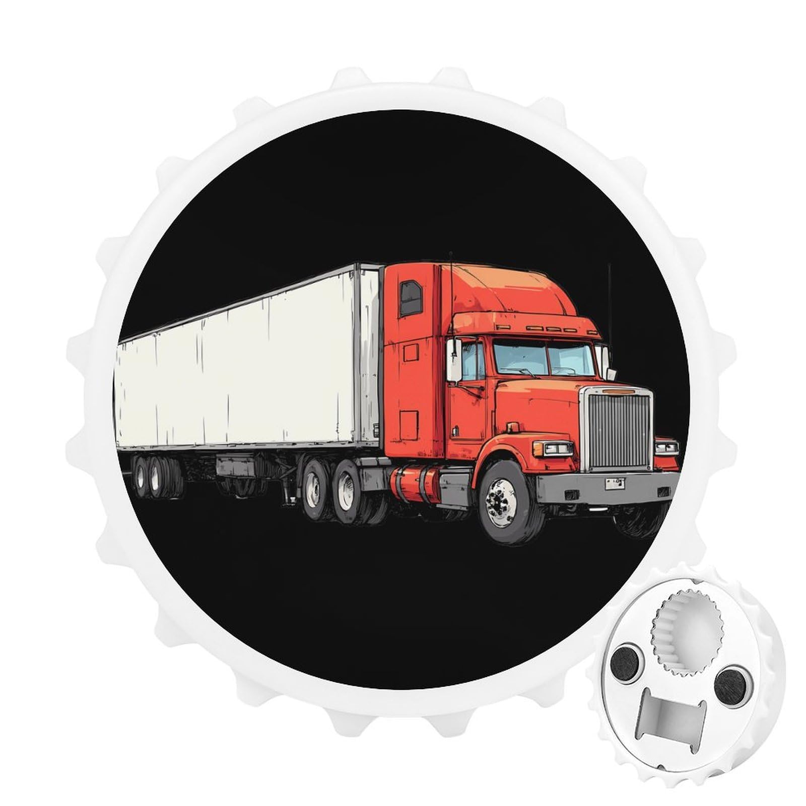 Truck Magnetic Bottle Opener Refrigerator Magnet Fridge Magnets Kitchen Supplies
