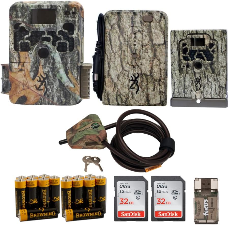 Browning Trail Cameras 16 MP Strike Force Extreme Game Cam Bundle with