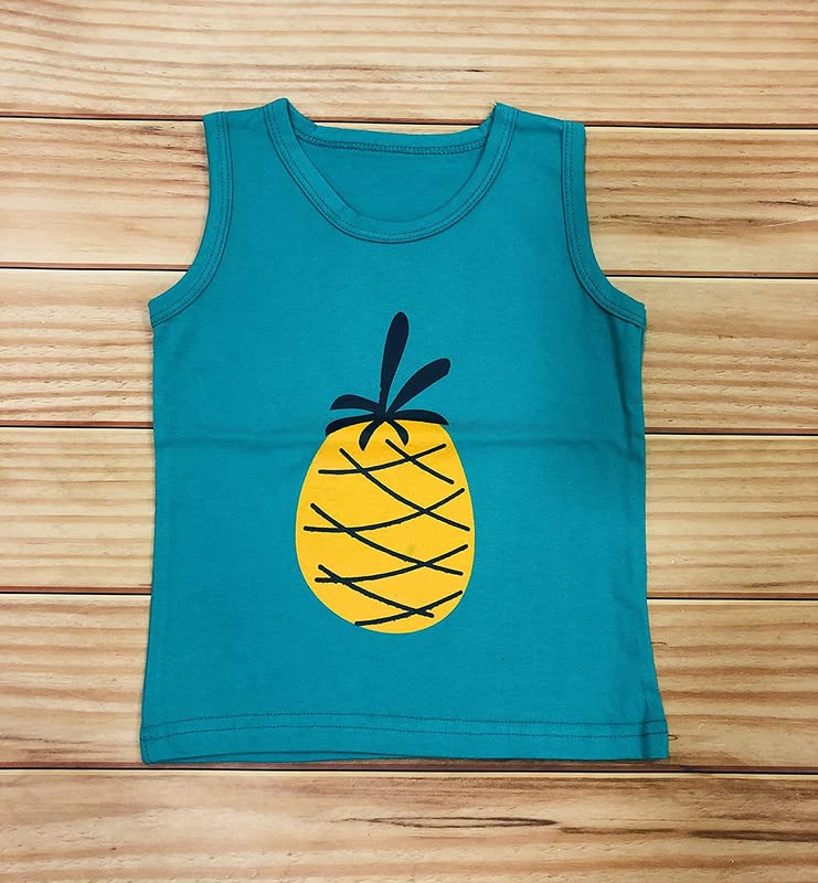 Image of Infantbond Baby Boy's and Girl's Cut Sleeve T-Shirt and Short Combo 100% Cotton Clothing Set(Combo Of 2)