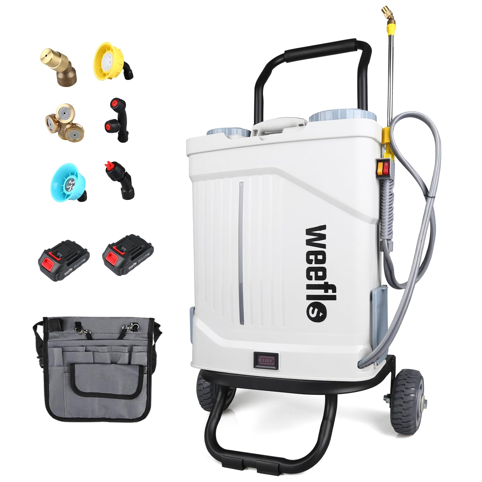 Weeflos 4-Gallon Tow-Behind Sprayer