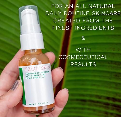Miniatura 3 de TZOL'SKIN - Caribbean Dream Serum - Suero CC - Vitamina C y ácido hialurónico - Células madre cítricas - Hidratantes - Para manchas oscuras -