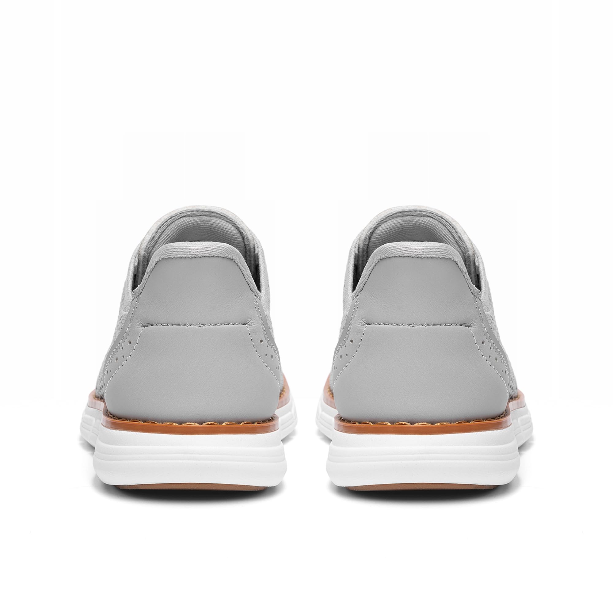 Bruno Marc Scarpe da ginnastica da ragazzo in rete Oxfords casual stringate scarpe leggere