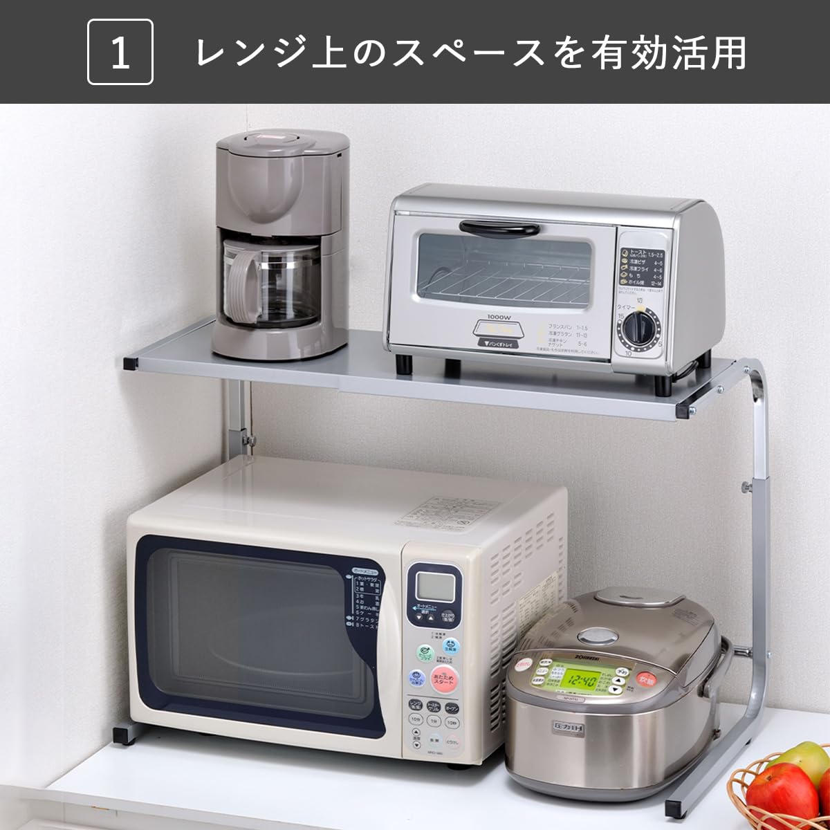 【新着商品】下村企販 キッチンラック ダブルスライド シルバー 日本製 3265 Amazon｜下村企販 キッチンラック ダブルスライド シルバー 日本製