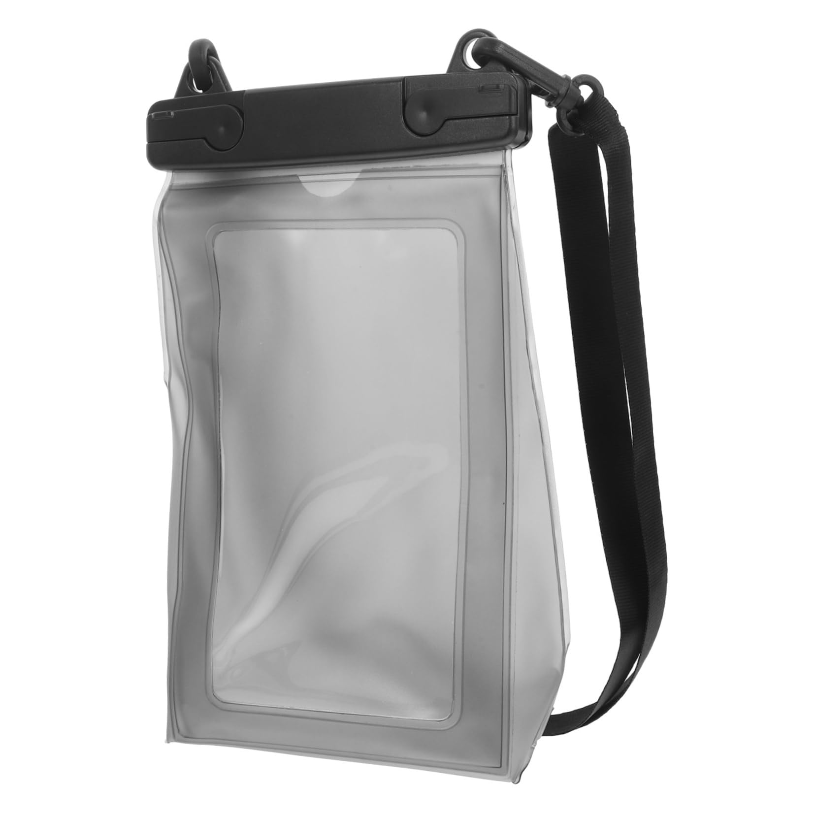 BESPORTBLE Secure Waterproof Phone Pouch Neck Holder for Water Sports Travel Maximize Protection Black