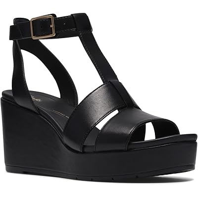 Clarks Sabina Hope black leather
