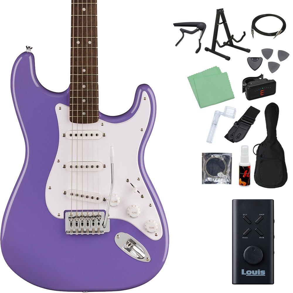 squier STRATOCASTER エレキギター＋スタンド＋ケーブルセット Squier by Fender Affinity Series Stratocaster エレキギター