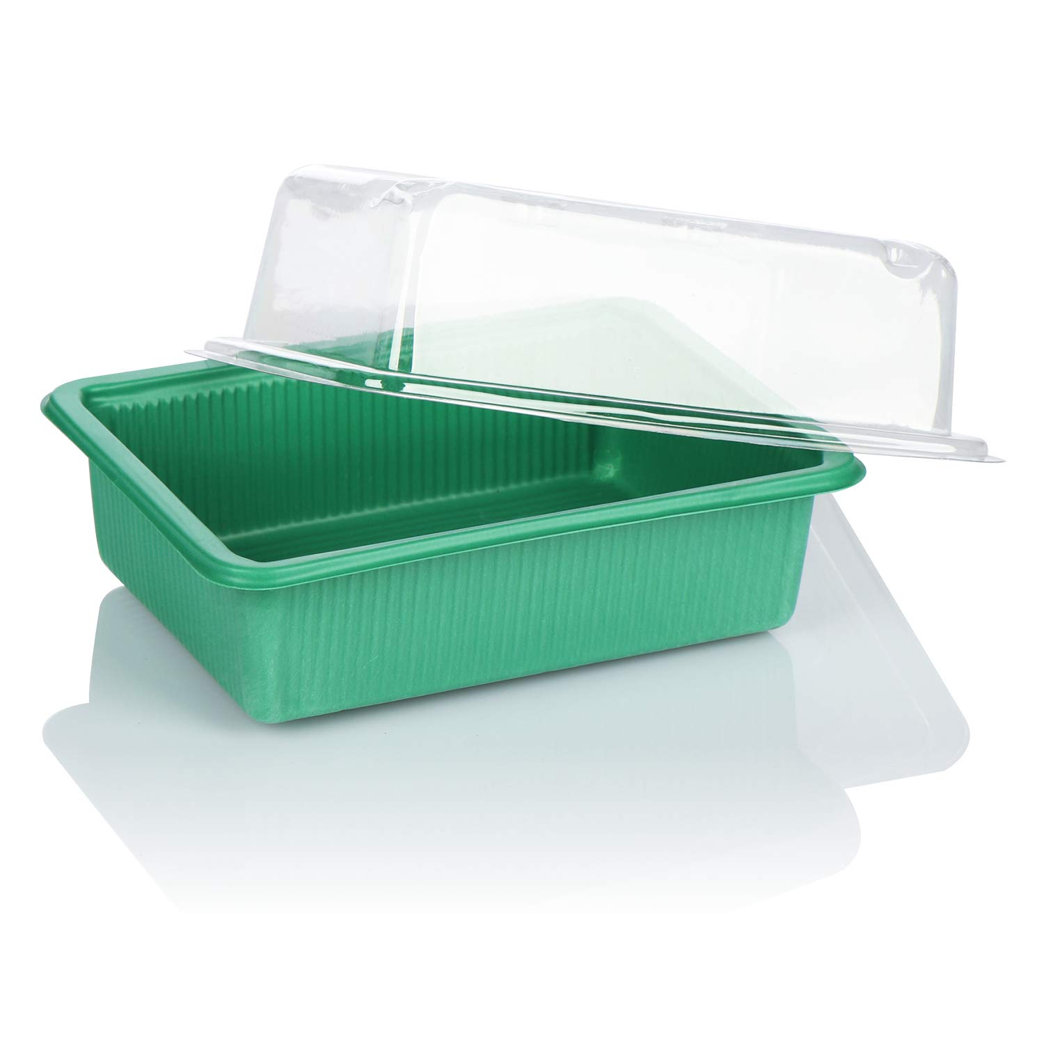 com-four® szklarnia pokojowa do hodowli roślin, zestaw do uprawy, krążki kokosowe do kiełkowania 34-teilig - Anzuchtset Mix
