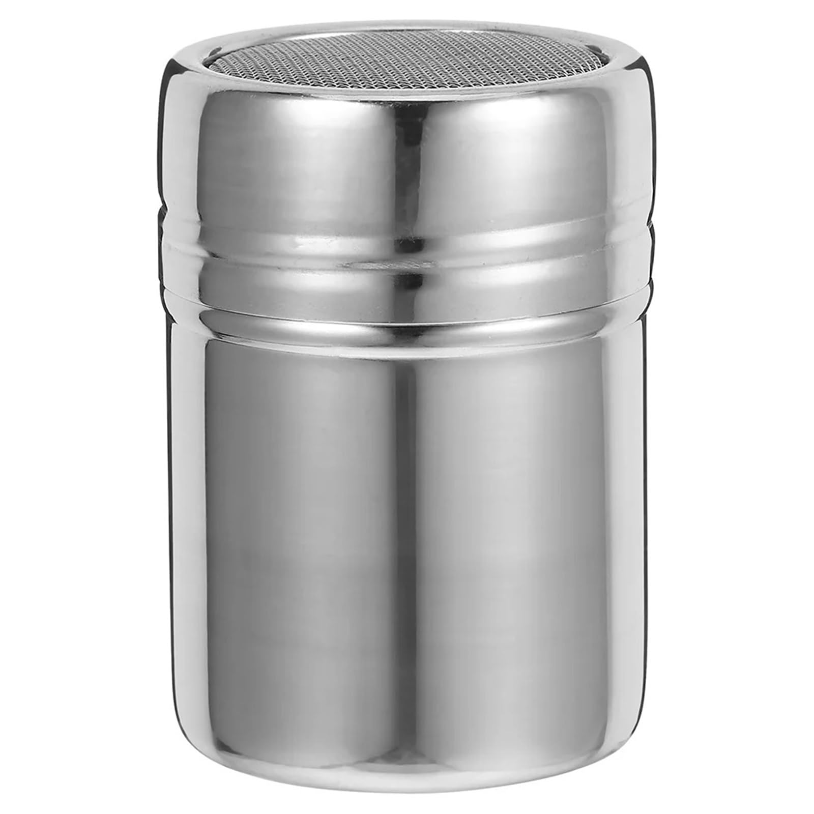 Coctelera de azúcar en polvo acero inoxidable 4 piezas con tapa Para Casa | Harina de cacao, tamiz de café, dispensador de condimentos, herramienta de cocina, frasco de aceite