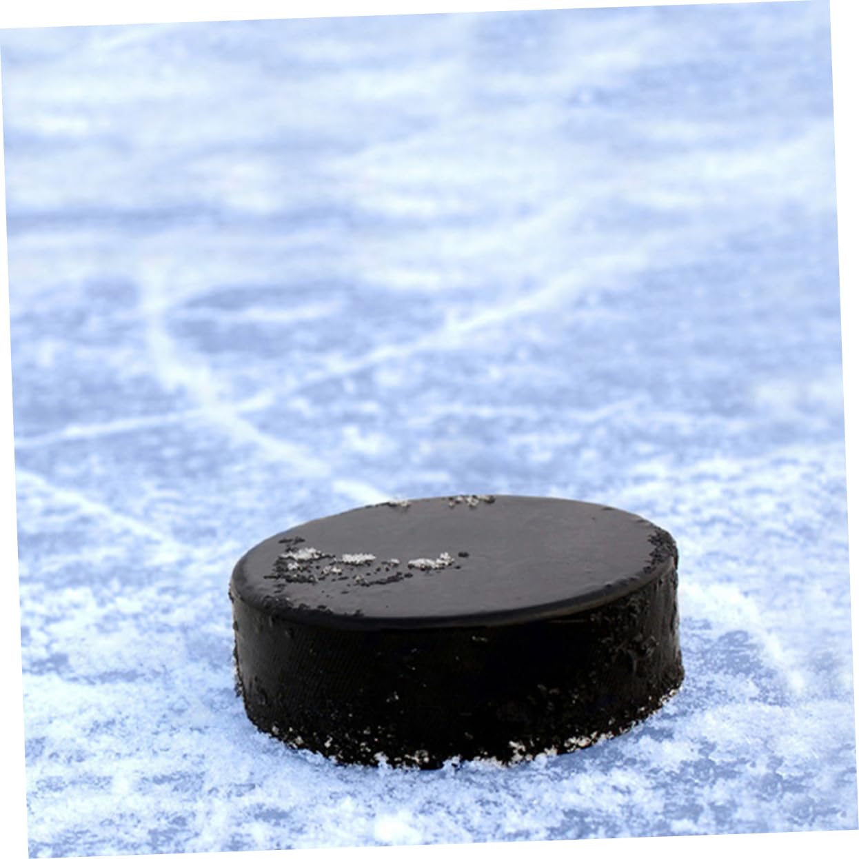 TOYANDONA Disco De Hockey De Espuma Deportiva Disco El Hockey Entrenamiento De Hockey Bolas De De Hockey Puck De Hockey De Espuma PU Disco para Practicar Black