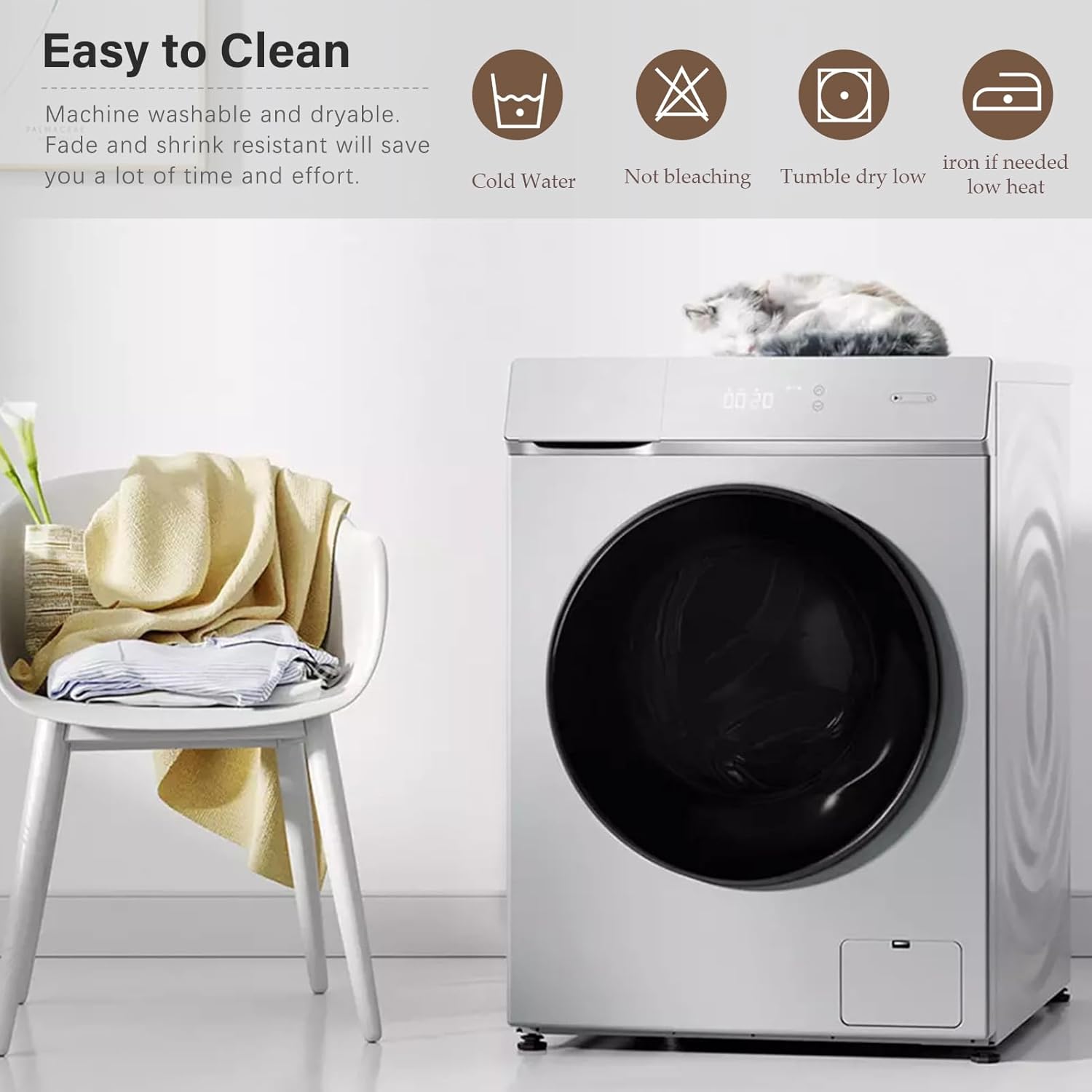 PERHOM Cow Quilt Queen Size - 100% Cotton Queen Western Cowhide Quilt Set Bedding Bedspreads, Cow Print Pattern Bed Set, Lightweight Rustic Farmhouse Comforter Set, Browm/Dark Brown, 3 Pieces - Image 7