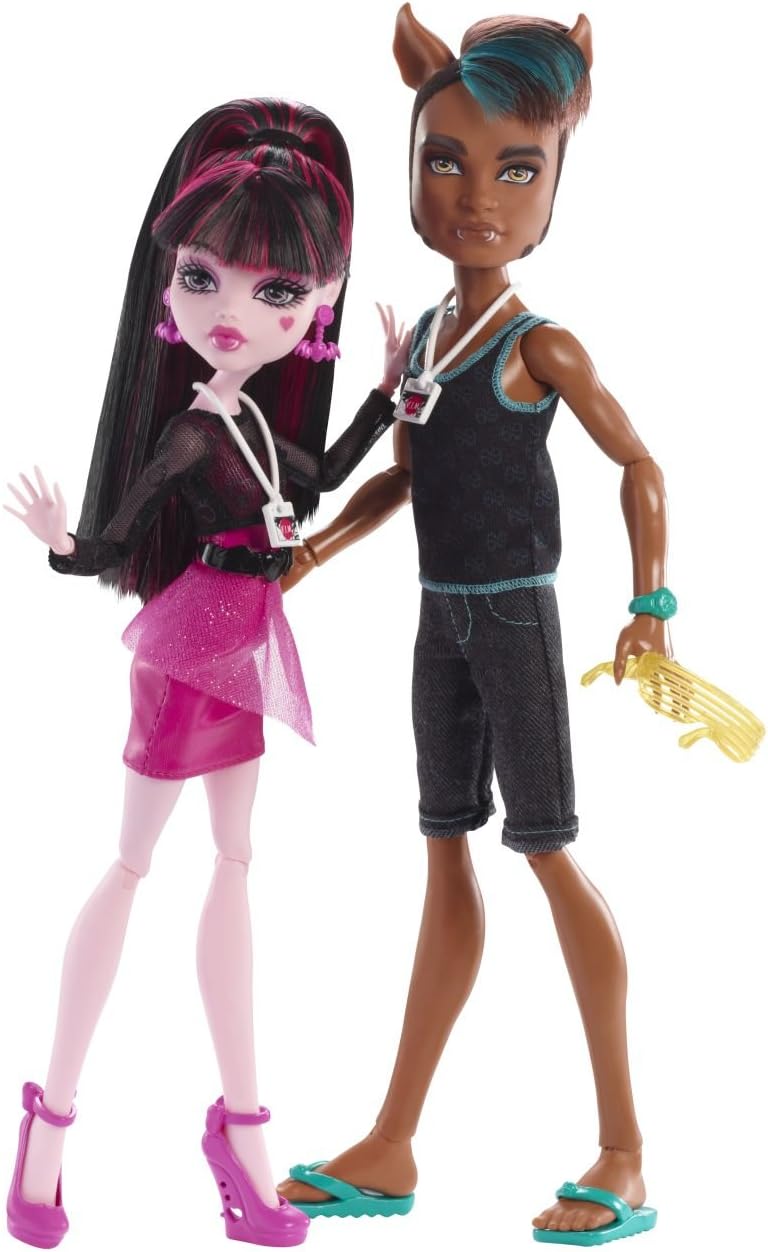 Clawd Wolf and Draculaura Music Festival GIFTSET