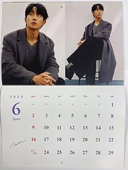 Amazon.co.jp: チョンヘイン 2024年 カレンダー : 文房具