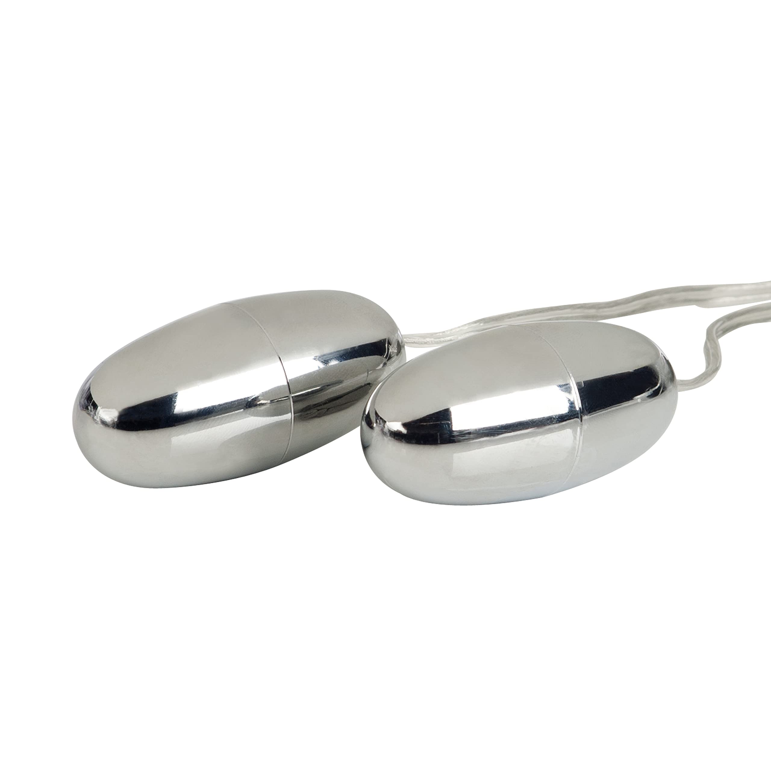 Amazon.com: CalExotics Pocket Exotics Vibrating Double Silver Bullets :  Health & Household