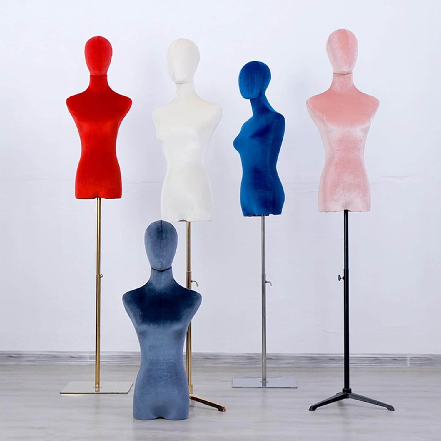 Amazon.co.jp: 女性の赤いマネキン本体、調節可能な高さ159cm-216cm