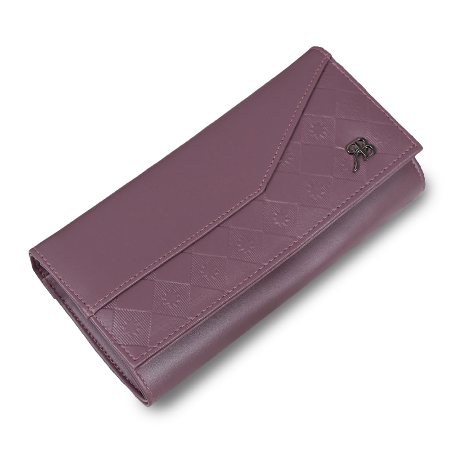 Women’s Long Wallet | Stylish Envelope Clutch Purse with Multi-Compartment | PU Leather Ladies Wallet with Card, Coin & Cash Holder | Water Resistant & Travel Friendly|Magenta-image-15