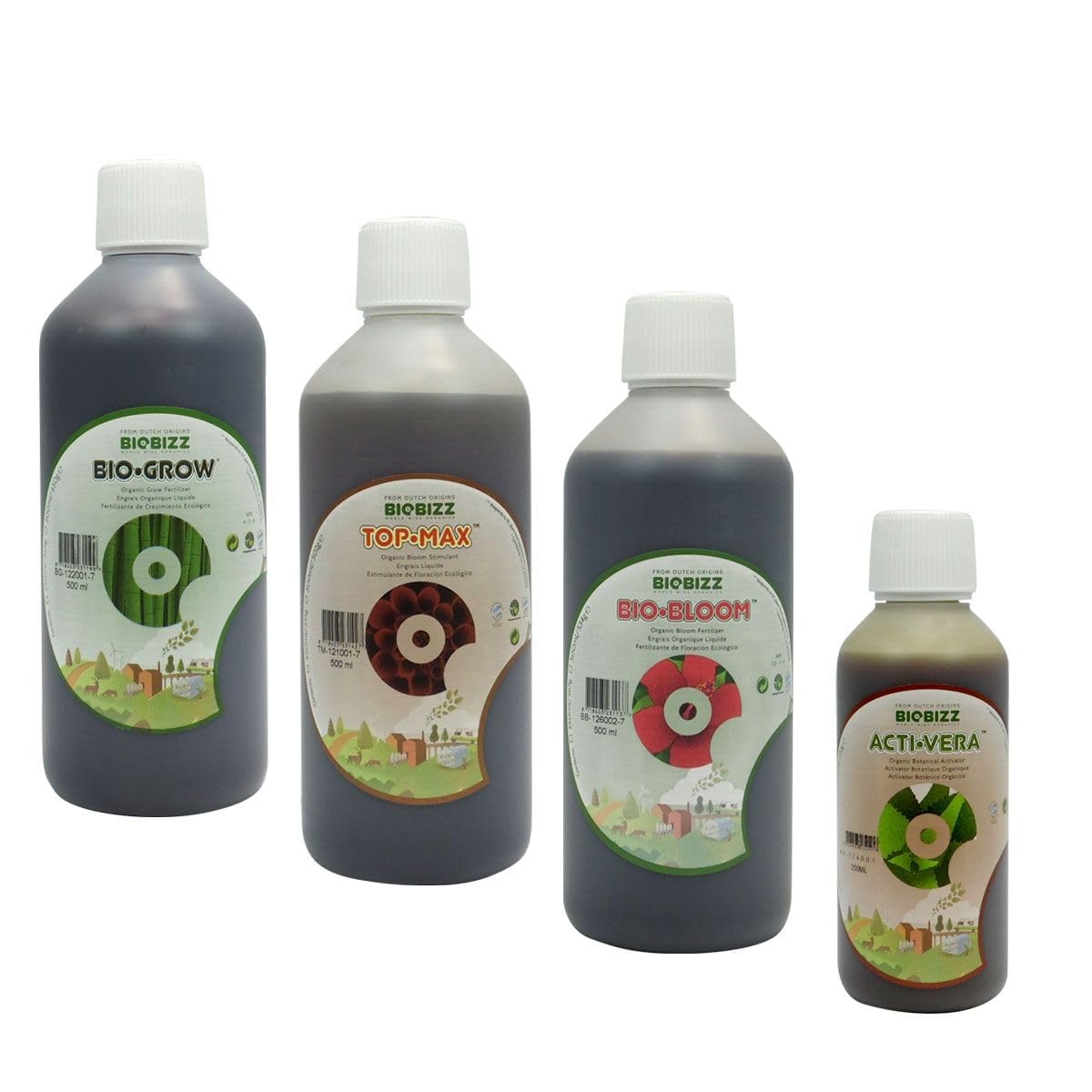 Pack engrais terre BIOBIZZ - 3 x 500ml