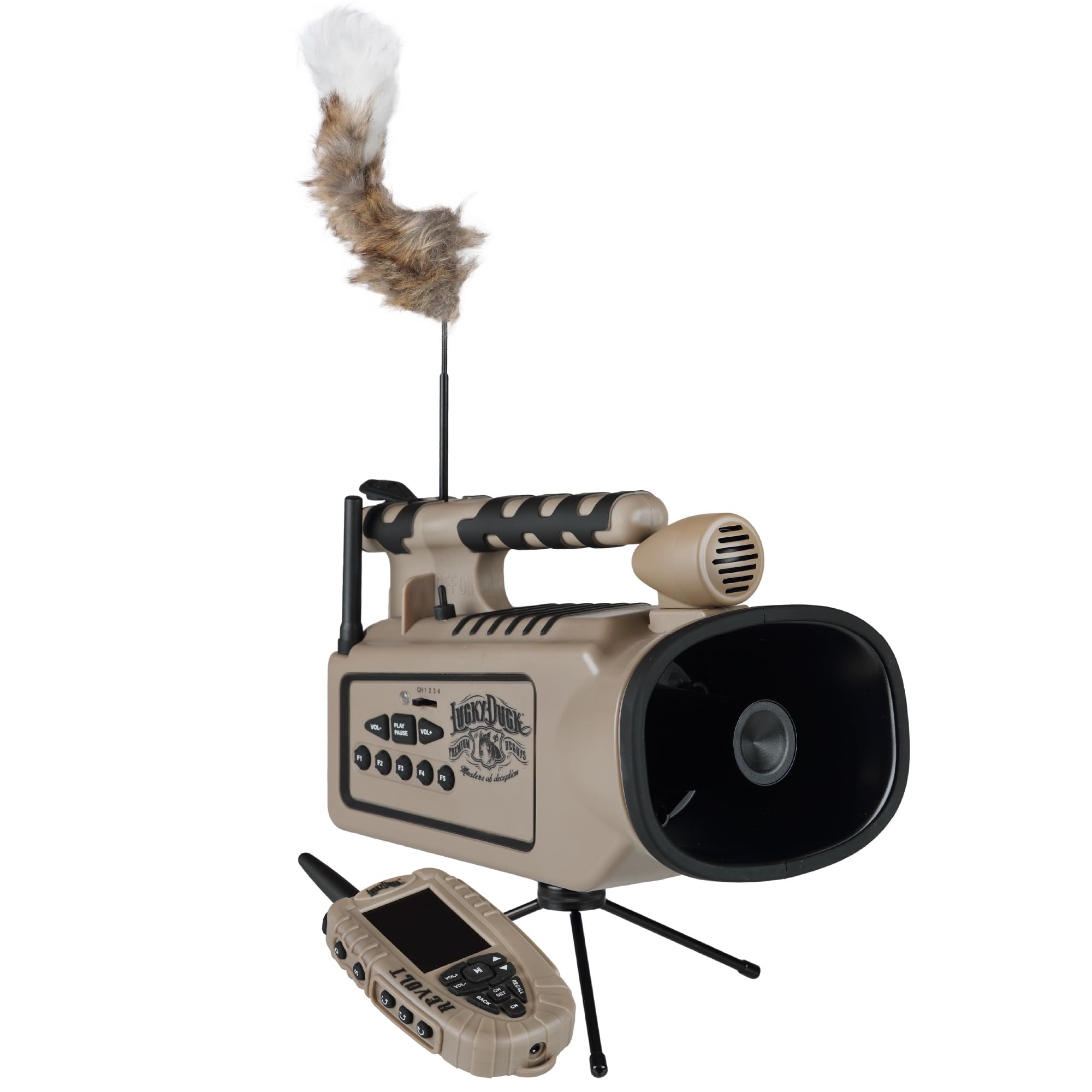 Lucky Duck Revolt Electronic Predator Call with Remote