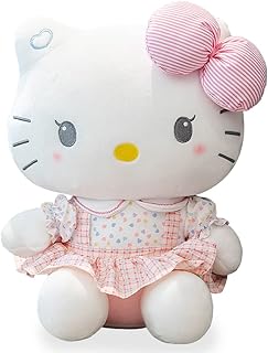 NA Hello Kitty Plush Dolls Cute Plushies Dolls Toy Children's Doll, Cartoon Birthday for Rag Doll Children's Toy, Soft Cute Stuffed Doll Game Figurine Plush Gift For Children, Party Gifts 20cm