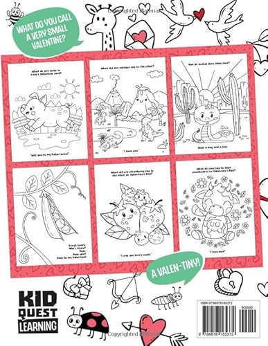 50 Mushy Valentine Jokes and Coloring Pages