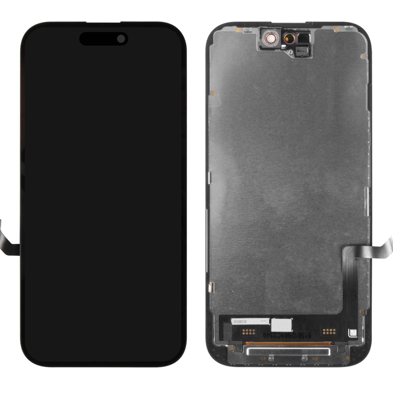 Écran LCD de rechange pour iPhone 15 6,1 pouces pour iPhone 15 A3090, A2846, A3089, A3092 Écran tactile LCD Digitizer Assemblée avec outils de réparation et verre trempé