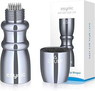 eSynic Billiard Snooker Pool Cue Tip Shaper Snooker Cue Tips 3 in 1 Tool - Shaper, Scuffer, Aerator