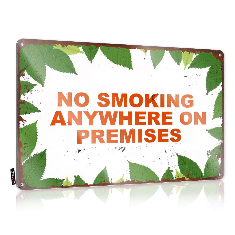 Flags For Room Guys Funny No Smoking Anywhere On Premises. Tin Sign Porch Sign Man Cave Furniture(20X30CM)