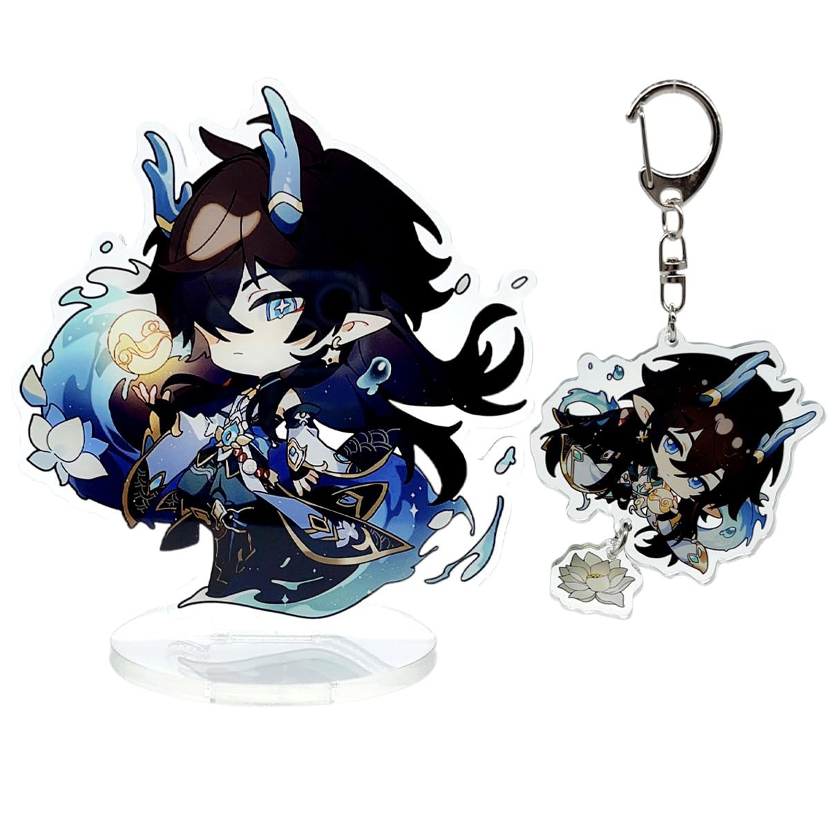 narukami Unisex Star Rail Figure Keychain Set Key Chain