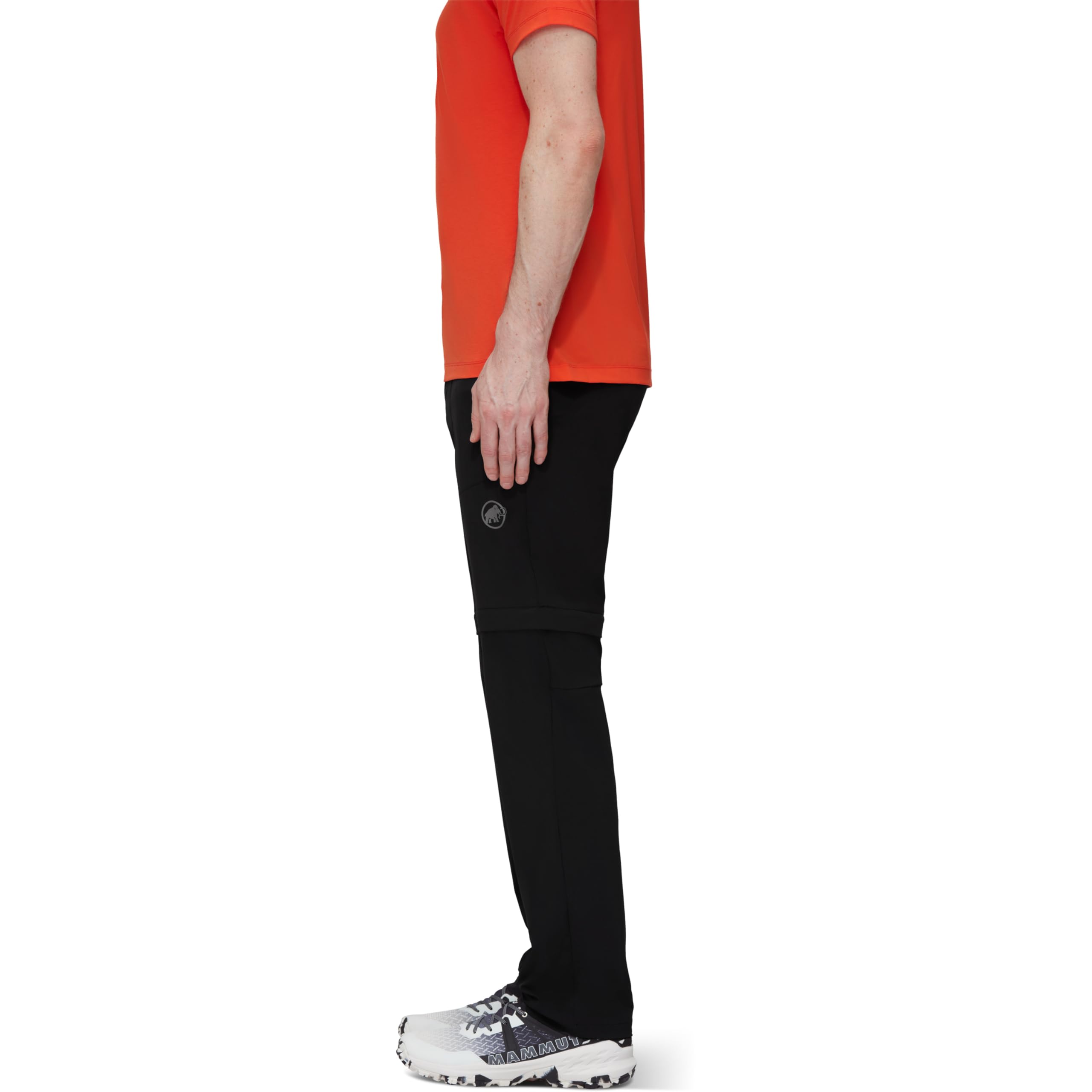 Mammut Runbold Zip Off Pants Mężczyźni, czarny, 56 krótkich