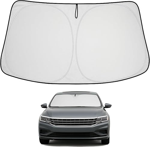 Vista 229 de Proadsy Parasol para parabrisas Sienna Mini Van 2021-2025 2026 de 4 capas plegable frontal protector de parasol bloquea los rayos UV y mantiene