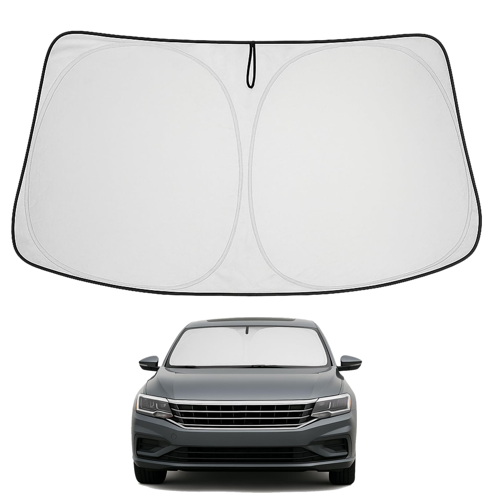 Proadsy Custom Fit Car Windshield Sun Shade for 2012-2022 Volkswagen Passat