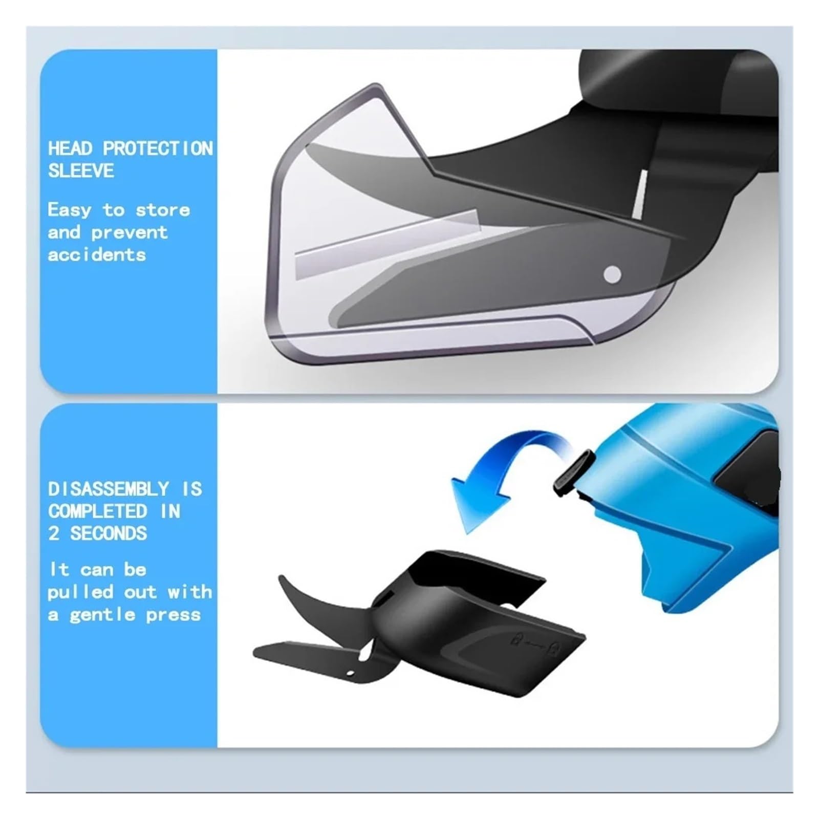Tijeras Eléctricas For Cortar Tela, Cuero, Sastre, Hojas De Carburo Tungsteno, Herramientas Manuales Portátiles, Baterías Litio Corte suave(BLUE Two heads)