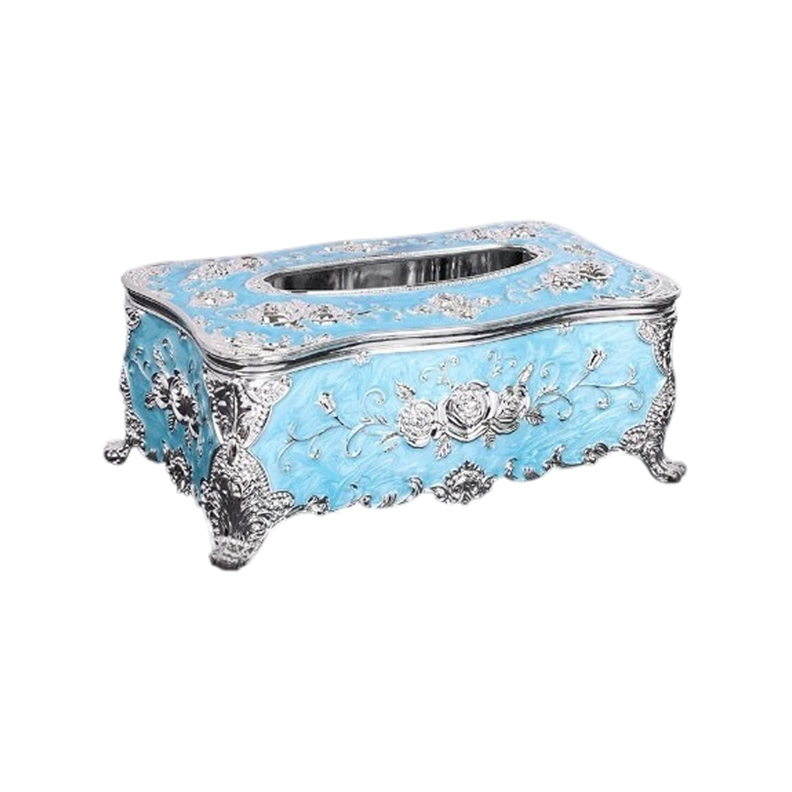 Modern Tissue Storage Container Sturdy ABS Materials for Countertop Placement ABS Tissue Holder