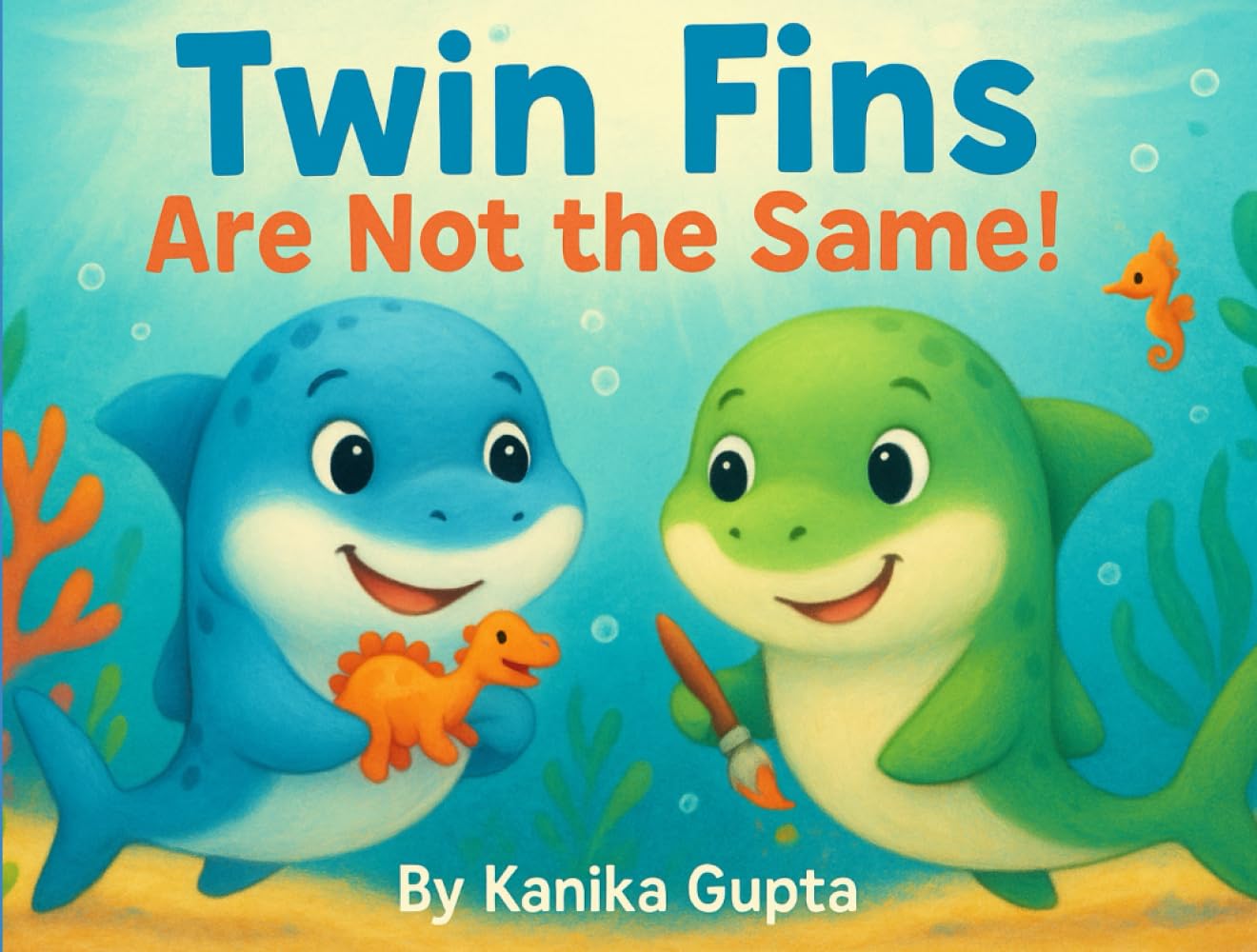 Twin Fins Are Not the Same!: A heartwarming undersea story about twins, differences, and love
