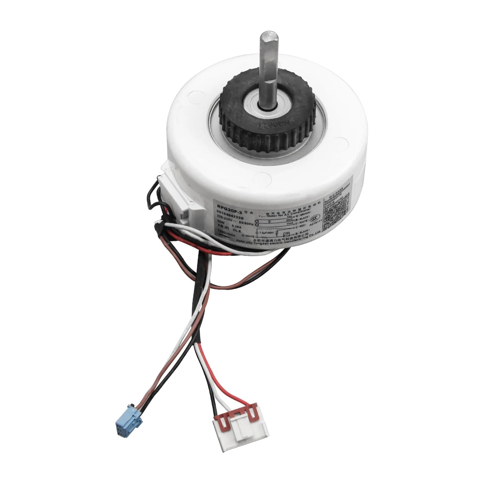 Moteur RPG20F-3 de climatiseur ventilateur compatible YDK-23-4 A6 D6 23W