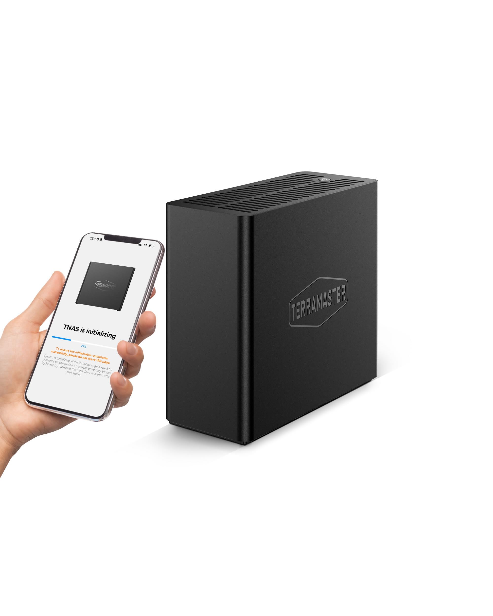 TERRAMASTERAll SSD NAS 4/8-Bay Palm-Sized Network Attached Storage (F4 SSD)