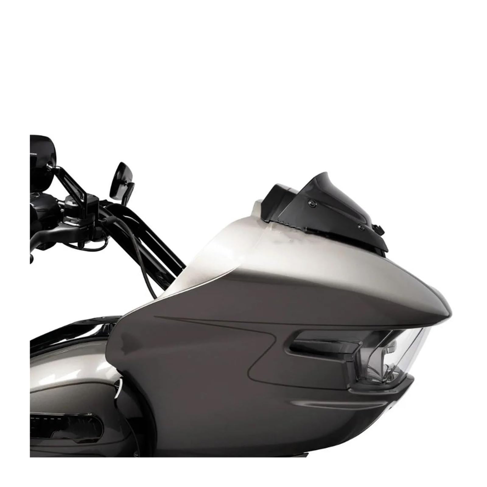 Do Motocykla Harley Touring CVO Road Glide FLTRXSE 2023 Przednia Szyba Osłona Szyby Przedniej Spojler Przedłużenie szyby motocykla(Red)