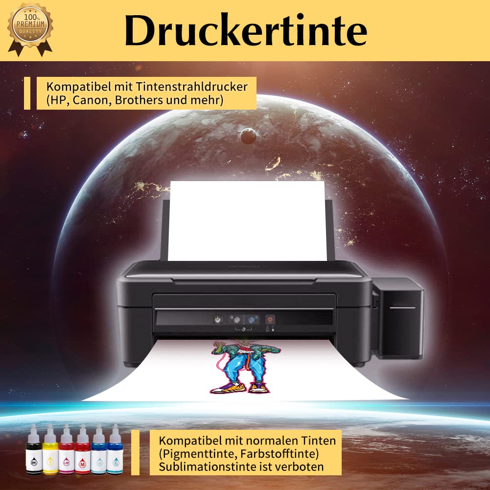 TransOurDream 10XA4 1 A3 siliconenpapier, echte inkjet transferfolie (witte folie), strijkfolie voor donker textiel, T-shirts, T-shirtpapier voor