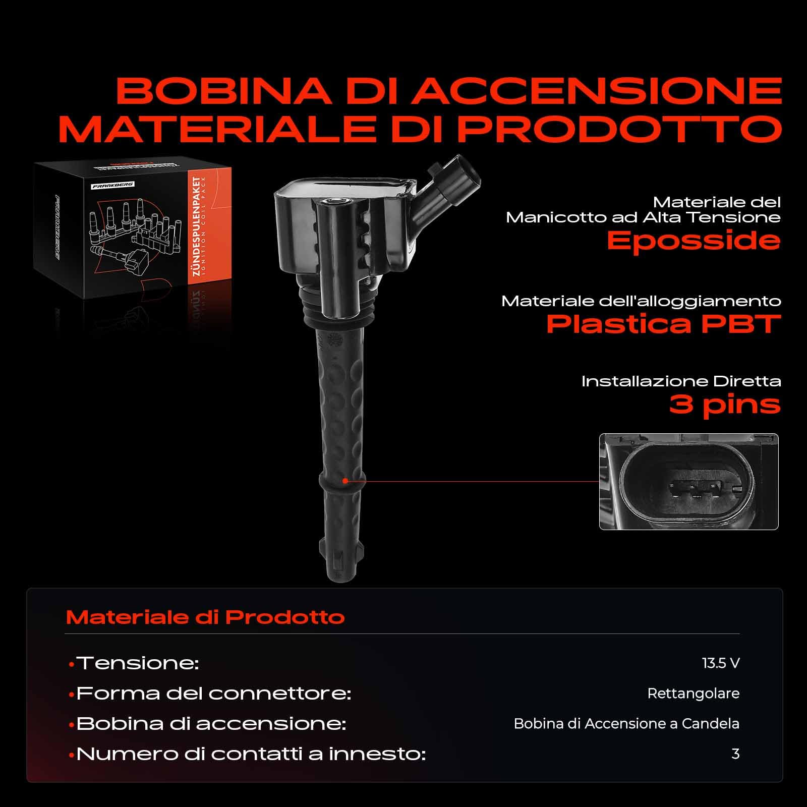 Frankberg Bobina di accensione modulo di accensione 55229959
