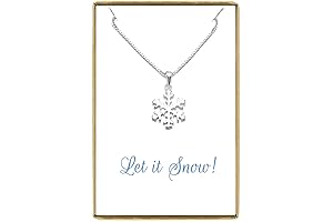 Snowflake Necklace: A Shining Symbol of Winter's Beauty