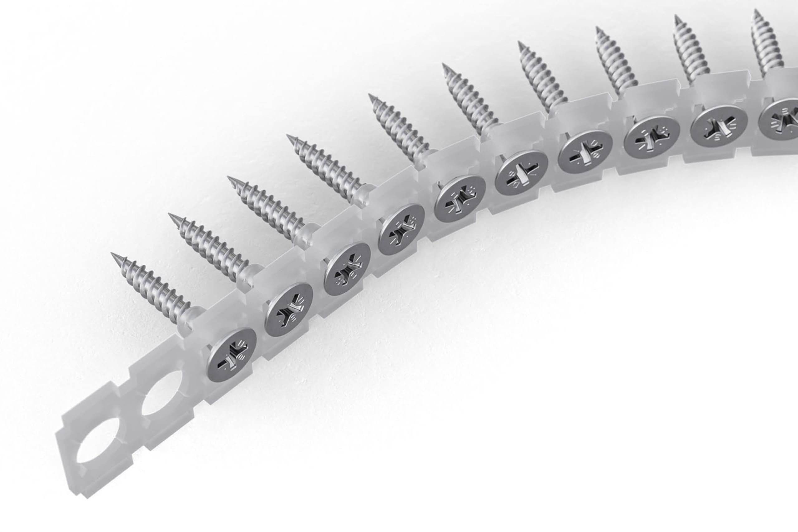 IDS FST S25 Bandschrauben 3,5 x 25 mm für Trockenbau Gipskarton auf Stahlprofilen Magazinschrauben mit Doppelkopf Technologie verzinkt 1000 Stück