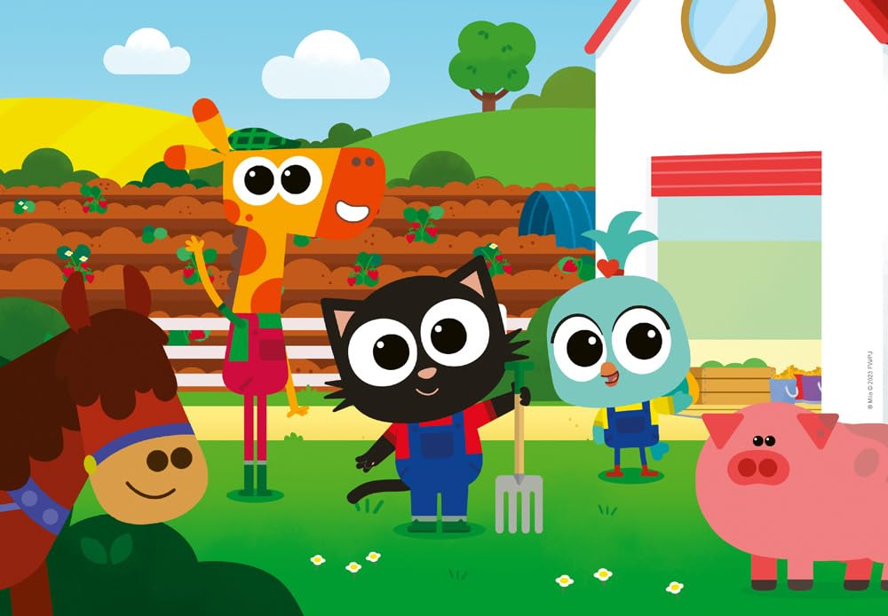 Ravensburger Milo Jigsaw Puzzles for Kids Age 3 Years Up - Toddler Toys - 2x 12 Pieces, Bright Red, Earthy Brown - Image 3