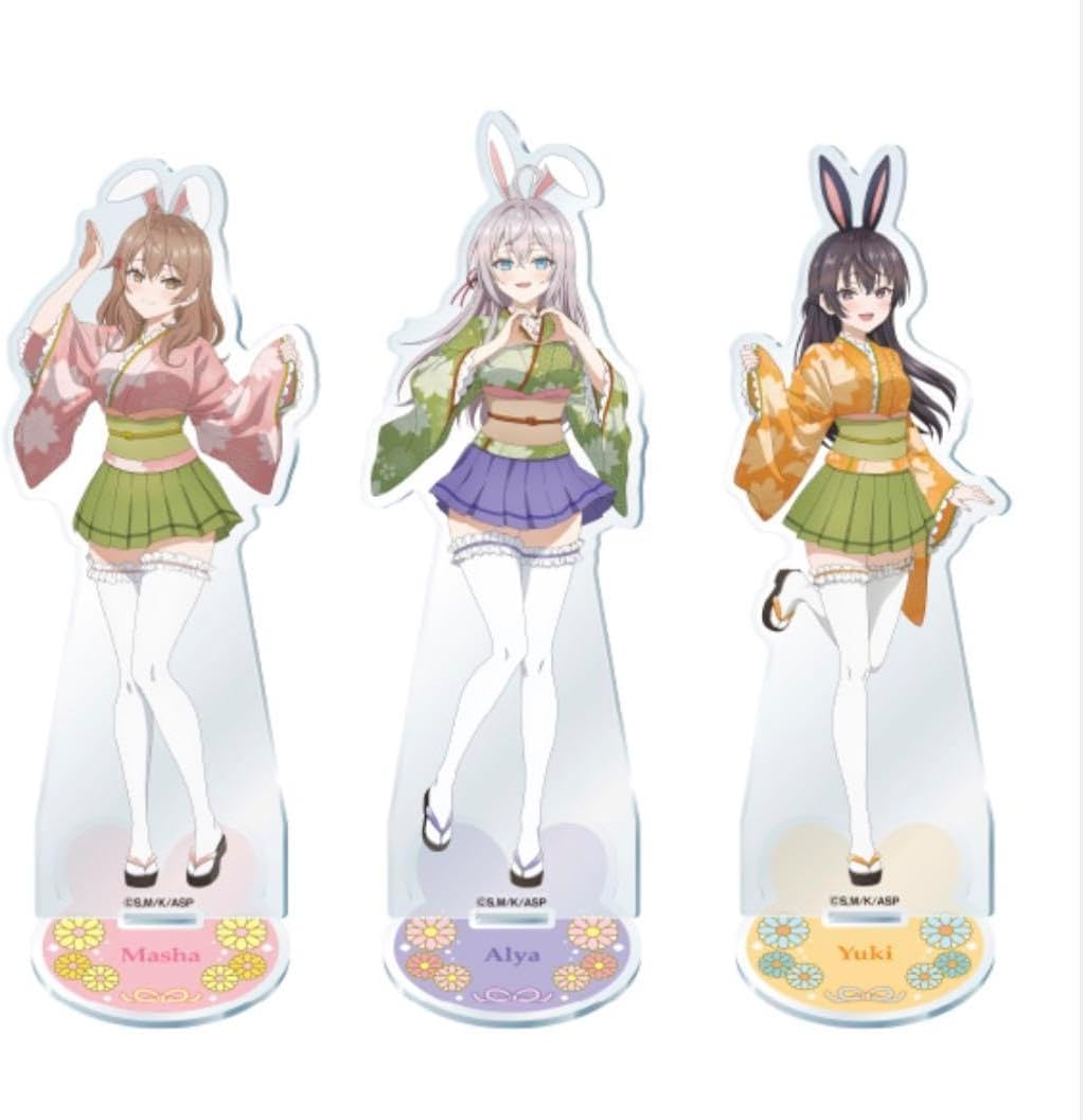 ロシデレ アーリャさん マジドリくじ アクリルスタンド3種 バッジ全16