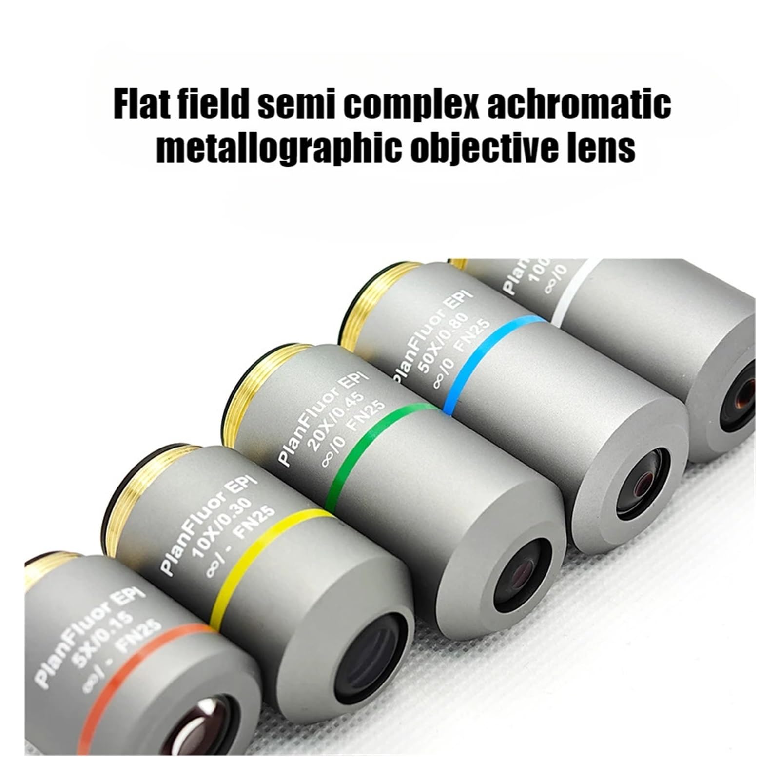 Plan Semi-Apo WD Fluoreszenz-Metallographielinse