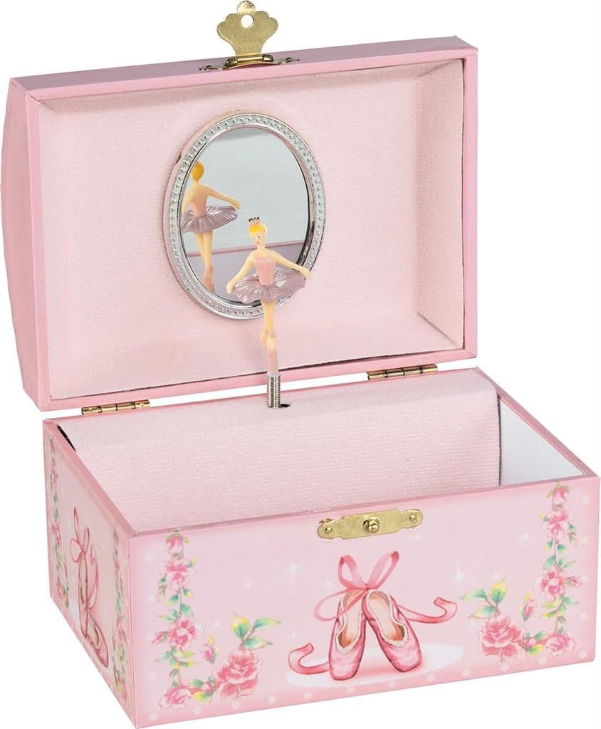 Goki Pink Music Box - Ballerina